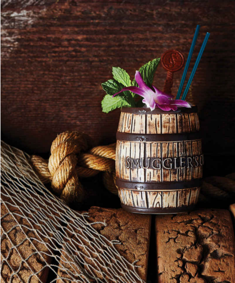 rum barrel cocktail